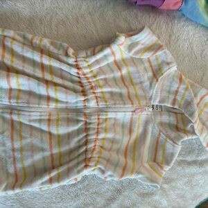 Striped Kids Swim Coverup